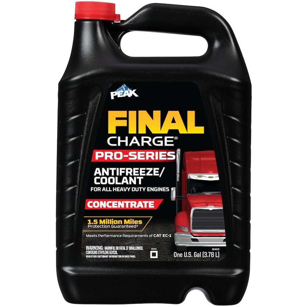 Охолоджуюча рідина PEAK FINAL CHARGE PROSERIES FS (CONCENTRATE) 6/1/3,785 л.
